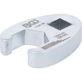Hahnenfußschlüssel | Antrieb Innenvierkant 10 mm (3/8") | SW 18 mm