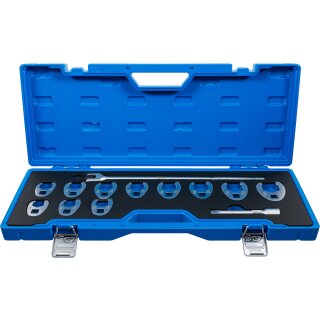 Hahnenfußschlüssel-Satz | Antrieb Innenvierkant 12,5 mm (1/2") | SW 20 - 32 mm | 13-tlg.
