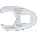 Hahnenfußschlüssel | Antrieb Innenvierkant 12,5 mm (1/2") | SW 20 mm