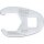 Hahnenfußschlüssel | Antrieb Innenvierkant 12,5 mm (1/2") | SW 23 mm