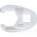 Hahnenfußschlüssel | Antrieb Innenvierkant 12,5 mm (1/2") | SW 24 mm