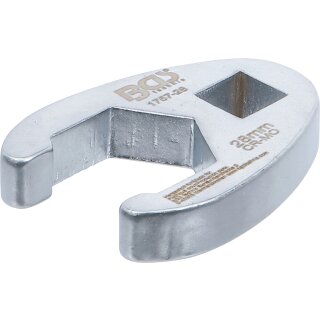 Hahnenfußschlüssel | Antrieb Innenvierkant 12,5 mm (1/2") | SW 28 mm