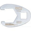 Hahnenfußschlüssel | Antrieb Innenvierkant 12,5 mm (1/2") | SW 28 mm