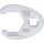 Hahnenfußschlüssel | Antrieb Innenvierkant 12,5 mm (1/2") | SW 36 mm