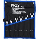 Offener Doppel-Ringschlüssel-Satz | SW 8 x 10 - 17 x 19 mm | 6-tlg.