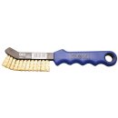 Bremssattelbürste | Messing | gebogen | 230 mm