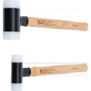 Schonhammer-Satz | Hickory-Stiel | rückschlagfrei | Ø 30 / 45 mm | 300 / 550 g | 2-tlg.