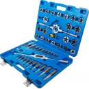 Gewindeschneid-Satz | Zoll | 1/4" - 1" | 45-tlg.