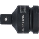 Kraft-Steckschlüssel-Adapter | Innenvierkant 25 mm (1") - Außenvierkant 20 mm (3/4")