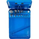 Gewindeschneid-/HSS-Bohrer-Satz | M3 - M12 / 2,5 - 10,2 mm | 16-tlg.