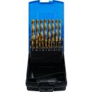 Spiralbohrer-Satz | HSS | titan-nitriert | 1 - 10 mm |...