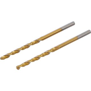 Spiralbohrer | HSS-G | titan-nitriert | 2,5 mm | 2-tlg.