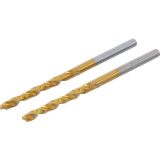 Spiralbohrer | HSS-G | titan-nitriert | 3,0 mm | 2-tlg.