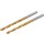 Spiralbohrer | HSS-G | titan-nitriert | 3,0 mm | 2-tlg.