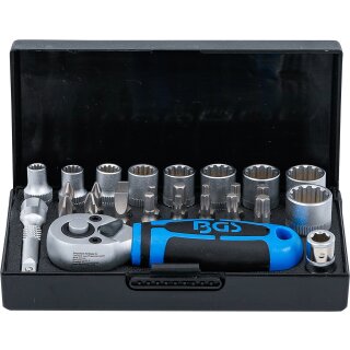Steckschlüssel-Satz | Antrieb 6,3 mm (1/4") | 28-tlg.