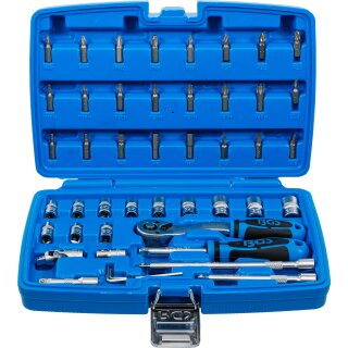 Steckschlüssel-Satz | Antrieb 6,3 mm (1/4") | 46-tlg.