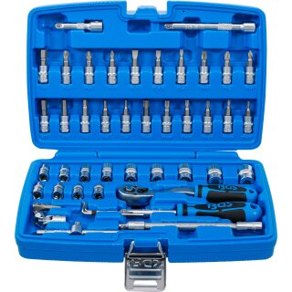 Steckschlüssel-Satz | Antrieb 6,3 mm (1/4") | 46-tlg.