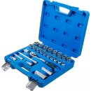 Steckschlüssel-Satz Wellenprofil | Antrieb 10 mm (3/8") | 26-tlg.