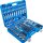 Steckschlüssel-Satz Gear Lock | Antrieb 6,3 mm (1/4") / 10 mm (3/8") / 12,5 mm (1/2") | 192-tlg.