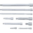 Kippverlängerungs-Satz | 6,3 mm (1/4"), 10 mm (3/8"), 12,5 mm (1/2") | 9-tlg.
