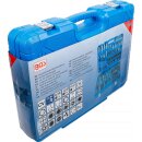 Steckschlüssel-Satz Sechskant | Antrieb 6,3 mm (1/4") / 10 mm (3/8") / 12,5 mm (1/2") | 214-tlg.