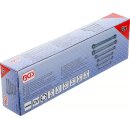 Doppel-Ringschlüssel-Satz mit E-Profil-Ringköpfen | SW E6 x E8 - E20 x E24 | 6-tlg.