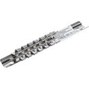 Aufsteckschiene mit 7 Clips | 6,3 mm (1/4")