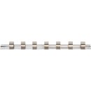 Aufsteckschiene mit 7 Clips | 10 mm (3/8")