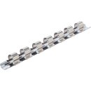 Aufsteckschiene mit 7 Clips | 12,5 mm (1/2")