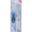 Schraubendreher-Satz mit Wechselklingen | T-Profil (für Torx) / T-Profil (für Torx) mit Bohrung | 8-tlg.