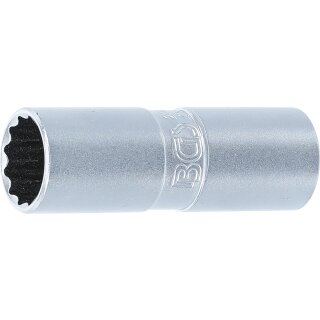 Zündkerzen-Einsatz mit Haltegummi, Zwölfkant | Antrieb Innenvierkant 12,5 mm (1/2") | SW 16 mm