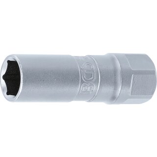 Zündkerzen-Einsatz Sechskant | Antrieb Innenvierkant 12,5 mm (1/2") | SW 14 mm