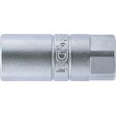 Zündkerzen-Einsatz Sechskant | Antrieb Innenvierkant 12,5 mm (1/2") | SW 18 mm