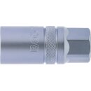 Zündkerzen-Einsatz mit Magnet, Sechskant | Antrieb Innenvierkant 12,5 mm (1/2") | SW 21 mm