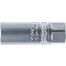Zündkerzen-Einsatz mit Magnet, Sechskant | Antrieb Innenvierkant 12,5 mm (1/2") | SW 16 mm