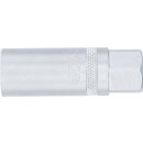 Zündkerzen-Einsatz mit Magnet, Sechskant | Antrieb Innenvierkant 10 mm (3/8") | SW 16 mm