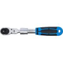 Umschaltknarre, ausziehbar, abwinkelbar | Abtrieb Außenvierkant 6,3 mm (1/4") | 210 - 250 mm