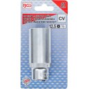 Steckschlüssel-Einsatz für Diesel-Einspritzdüsen | Antrieb Innenvierkant 12,5 mm (1/2") | SW 27 mm