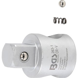Gleitgriff-Adapter für Verlängerungen | Abtrieb Außenvierkant 20 mm (3/4")