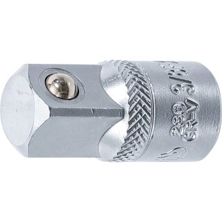 Steckschlüssel-Adapter | Innenvierkant 10 mm (3/8") - Außenvierkant 12,5 mm (1/2")