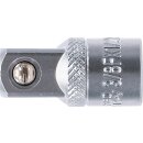 Steckschlüssel-Adapter | Innenvierkant 10 mm (3/8") - Außenvierkant 12,5 mm (1/2")