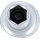 Glühkerzen-Gelenk-Einsatz Sechskant | Antrieb Innenvierkant 10 mm (3/8") | SW 8 mm