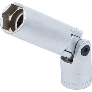Glühkerzen-Gelenk-Einsatz Sechskant | Antrieb Innenvierkant 10 mm (3/8") | SW 14 mm