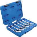 Universal Glühkerzen-Gelenkschlüssel-Satz, Sechskant | Antrieb Innenvierkant 10 mm (3/8") | SW 8 - 16 mm | 6-tlg.