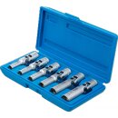 Universal Glühkerzen-Gelenkschlüssel-Satz, Sechskant | Antrieb Innenvierkant 10 mm (3/8") | SW 8 - 16 mm | 6-tlg.