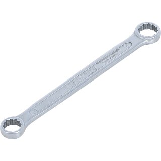 Doppel-Ringschlüssel | extra flach | SW 8 x 9 mm