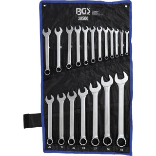 Maul-Ringschlüssel-Satz | SW 8 - 32 mm | 19-tlg.