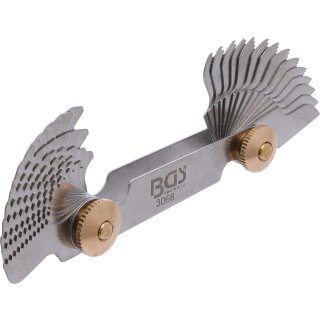 Gewindeschablone | 28 Blatt | Whitworth 4G - 62G