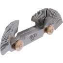 Doppel-Gewindeschablone, 52 Blatt | metrisch 0,25 - 6,0...