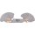 Doppel-Gewindeschablone, 52 Blatt | metrisch 0,25 - 6,0 mm, Whitworth 4G - 62G